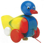 Waddling Duck Wooden Toy
